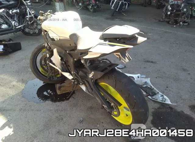JYARJ28E4HA001458 фото 4