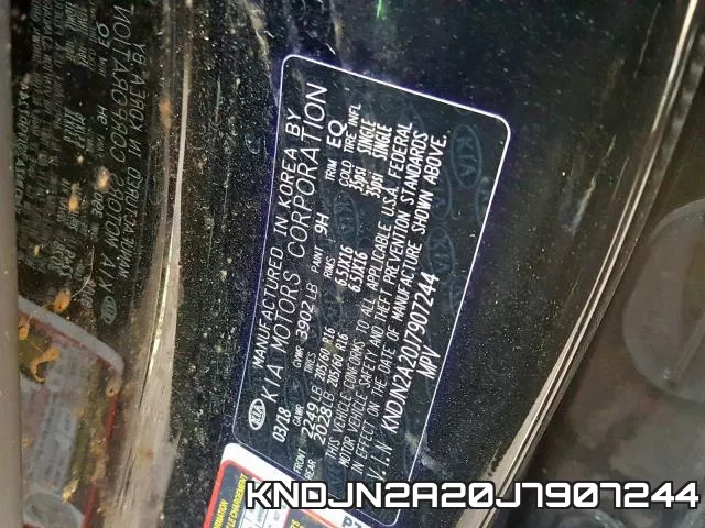 KNDJN2A20J7907244 фото 2