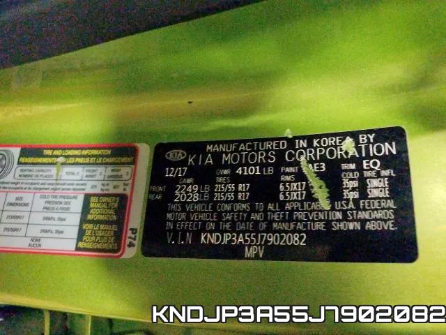 KNDJP3A55J7902082 фото 2