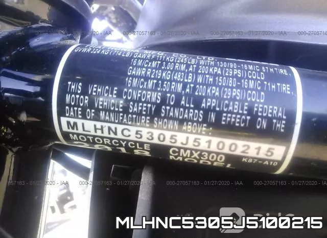 MLHNC5305J5100215 фото 2