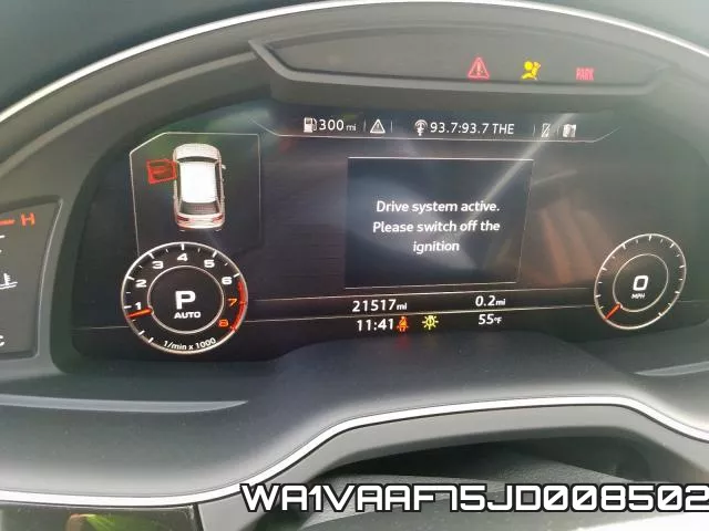 WA1VAAF75JD008502 фото 4