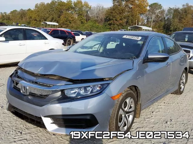 19XFC2F54JE027534 фото 2