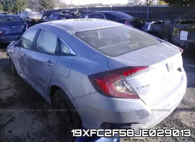 19XFC2F58JE029013 фото 4