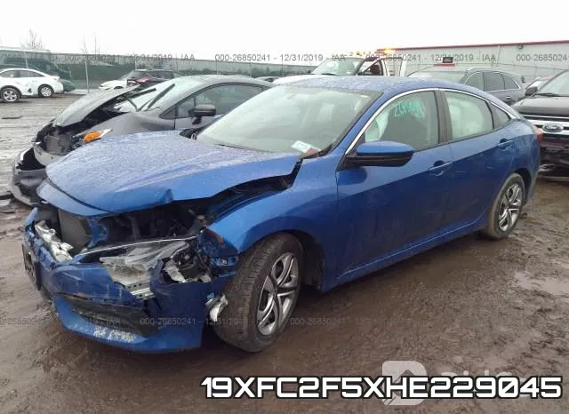 19XFC2F5XHE229045 фото 2