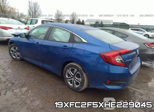 19XFC2F5XHE229045 фото 3