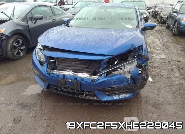 19XFC2F5XHE229045 фото 6