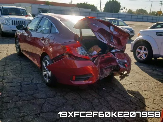 19XFC2F60KE207958 фото 4