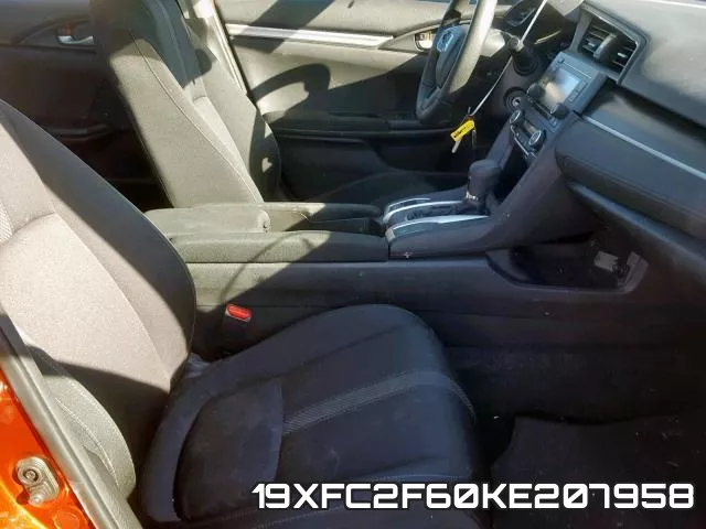 19XFC2F60KE207958 фото 5