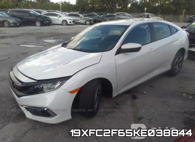 19XFC2F65KE038844 фото 3