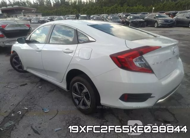 19XFC2F65KE038844 фото 4