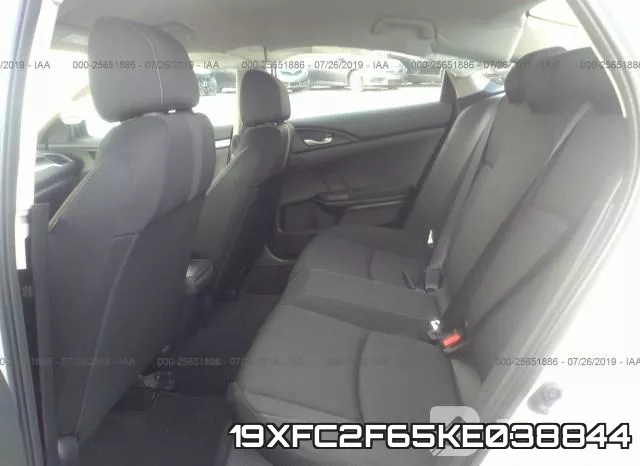 19XFC2F65KE038844 фото 7