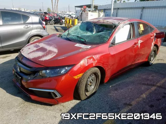 19XFC2F65KE201346 фото 3