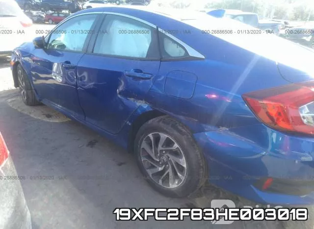 19XFC2F83HE003018 фото 5