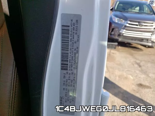 1C4BJWEG0JL816463 фото 2
