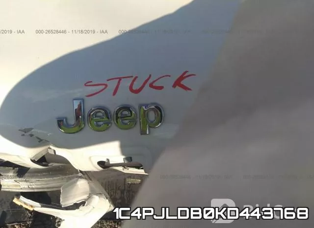 1C4PJLDB0KD443768 фото 2