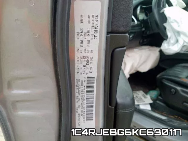 1C4RJEBG6KC630117 фото 2