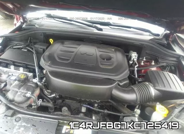 1C4RJFBG7KC725419 фото 2
