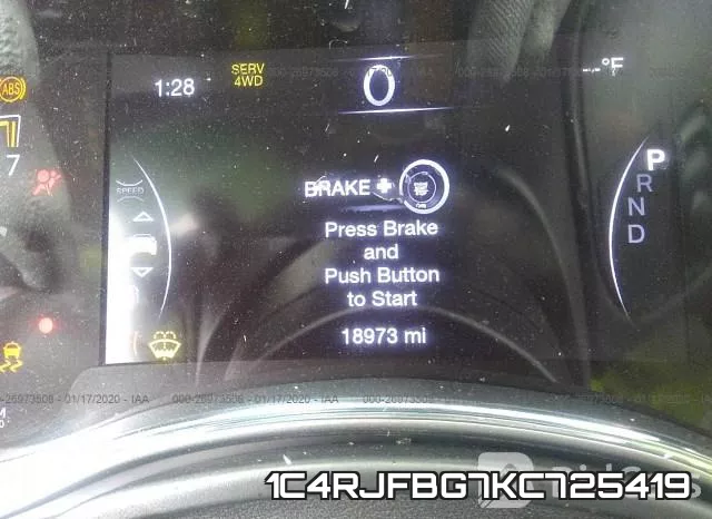 1C4RJFBG7KC725419 фото 6
