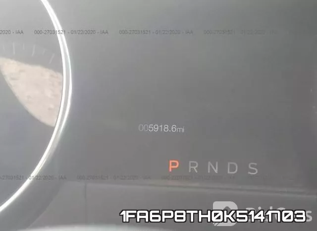 1FA6P8TH0K5141703 фото 4