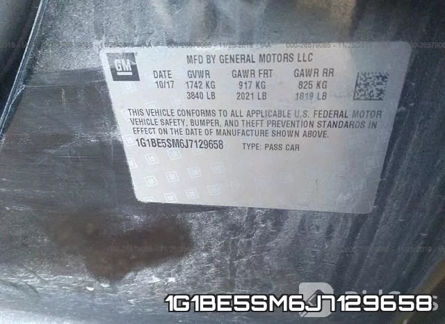 1G1BE5SM6J7129658 фото 8