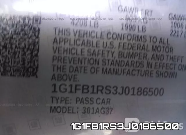 1G1FB1RS3J0186500 фото 9