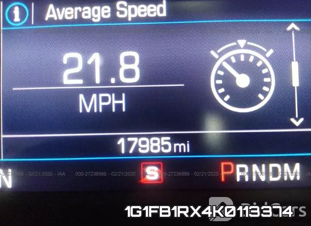 1G1FB1RX4K0113374 фото 5