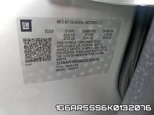 1G6AR5SS6K0132076 фото 2