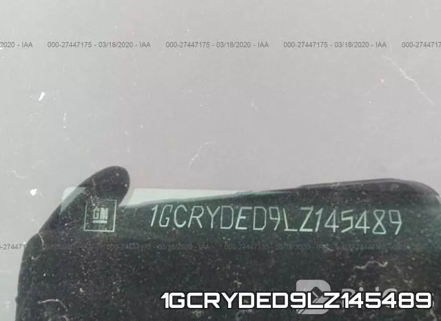 1GCRYDED9LZ145489 фото 8