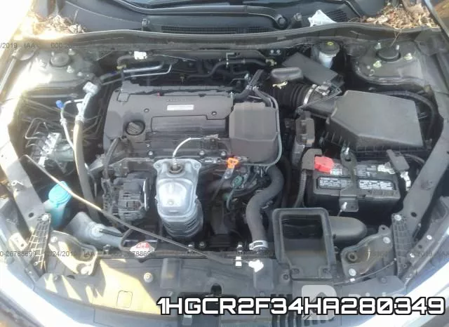 1HGCR2F34HA280349 фото 2