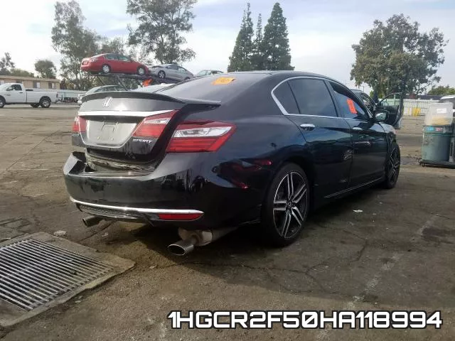1HGCR2F50HA118994 фото 4