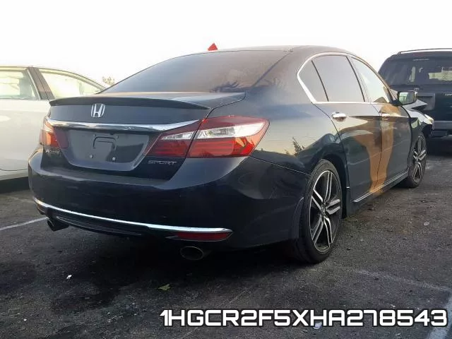 1HGCR2F5XHA278543 фото 3