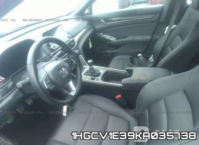 1HGCV1E39KA035738 фото 5