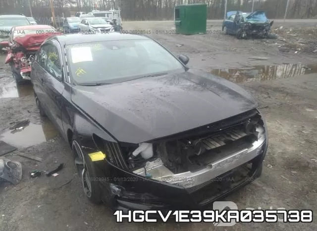 1HGCV1E39KA035738 фото 6
