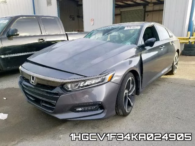 1HGCV1F34KA024905 фото 3