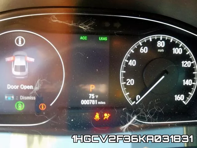 1HGCV2F36KA031831 фото 8