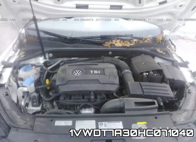 1VWDT7A30HC071040 фото 2