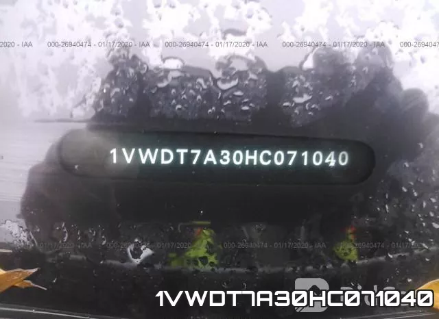 1VWDT7A30HC071040 фото 7