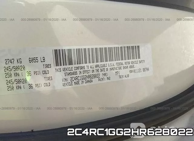 2C4RC1GG2HR628022 фото 10