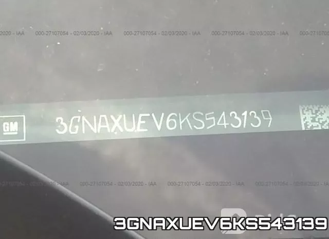 3GNAXUEV6KS543139 фото 8