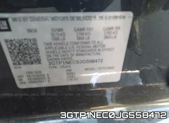 3GTP1NEC0JG558472 фото 5