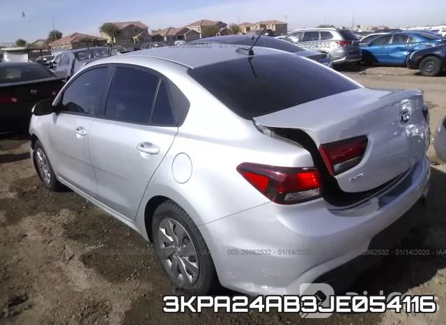 3KPA24AB3JE054116 фото 4