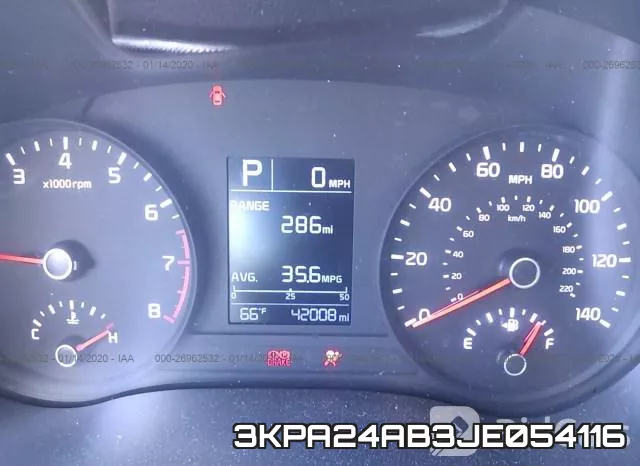 3KPA24AB3JE054116 фото 6