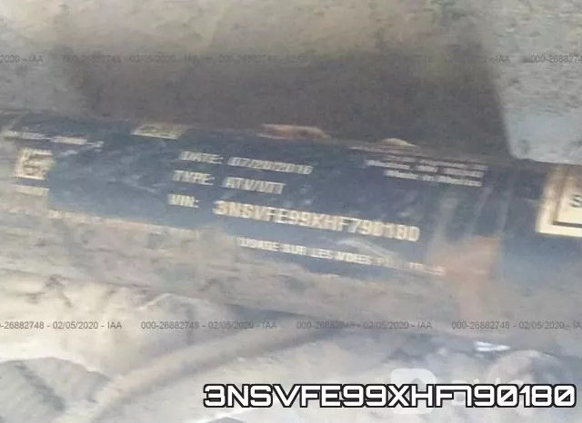 3NSVFE99XHF790180 фото 2