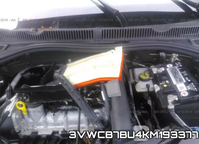 3VWCB7BU4KM193377 фото 2