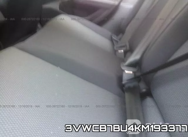 3VWCB7BU4KM193377 фото 7