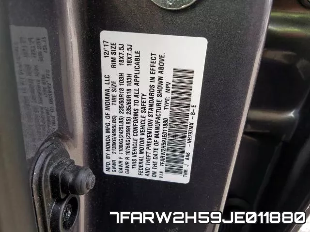 7FARW2H59JE011880 фото 2
