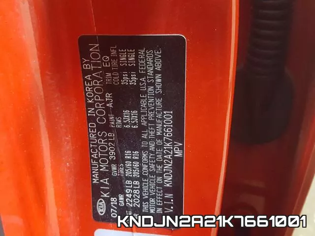 KNDJN2A21K7661001 фото 2