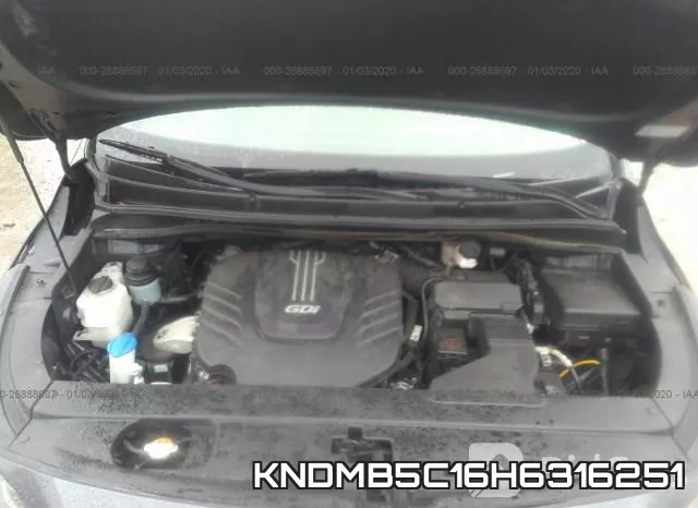 KNDMB5C16H6316251 фото 2