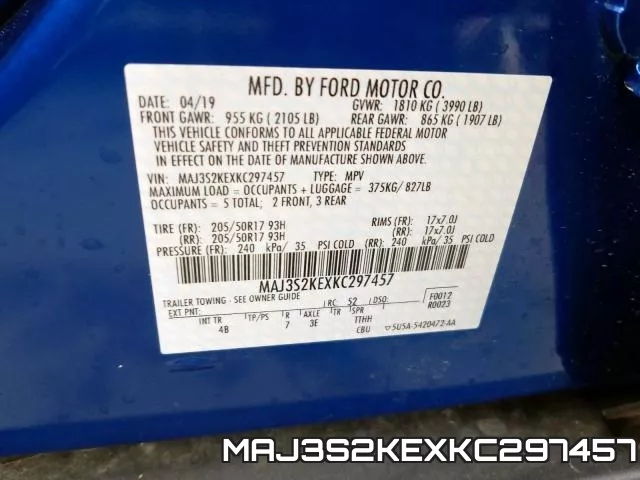 MAJ3S2KEXKC297457 фото 2