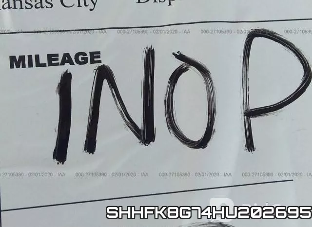 SHHFK8G74HU202695 фото 7